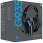 Logitech Gaming Headset G935 Trådløs Høretelefoner Sort Blå
